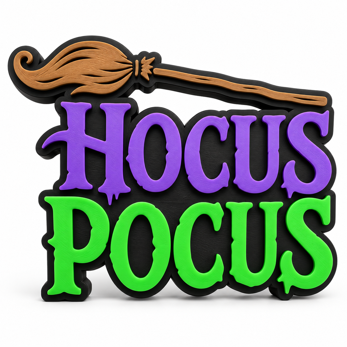 Happy Halloween Sign Hocus Pocus