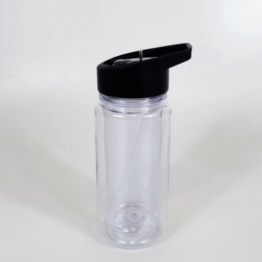 Kids Snow Globe Drinks Bottle - Black