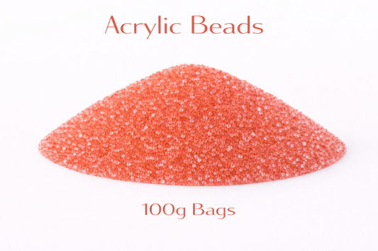Coral Acrylic Beads