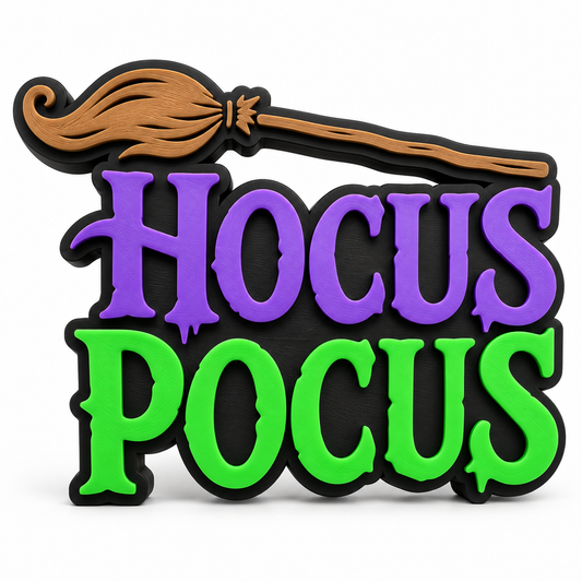 Happy Halloween Sign Hocus Pocus