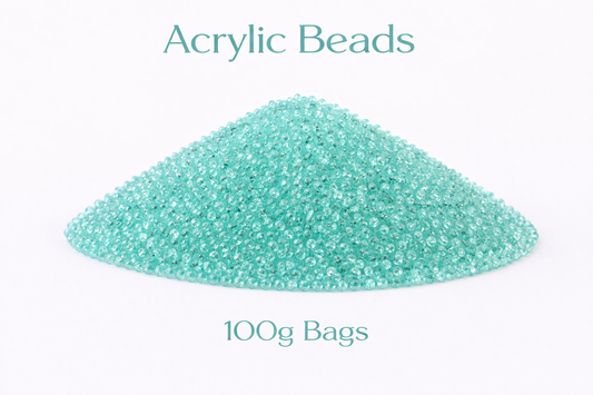 Turquoise Acrylic Beads