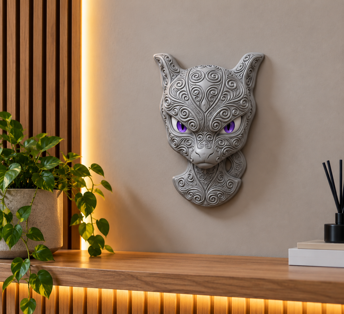 Mewtwo Wall Art